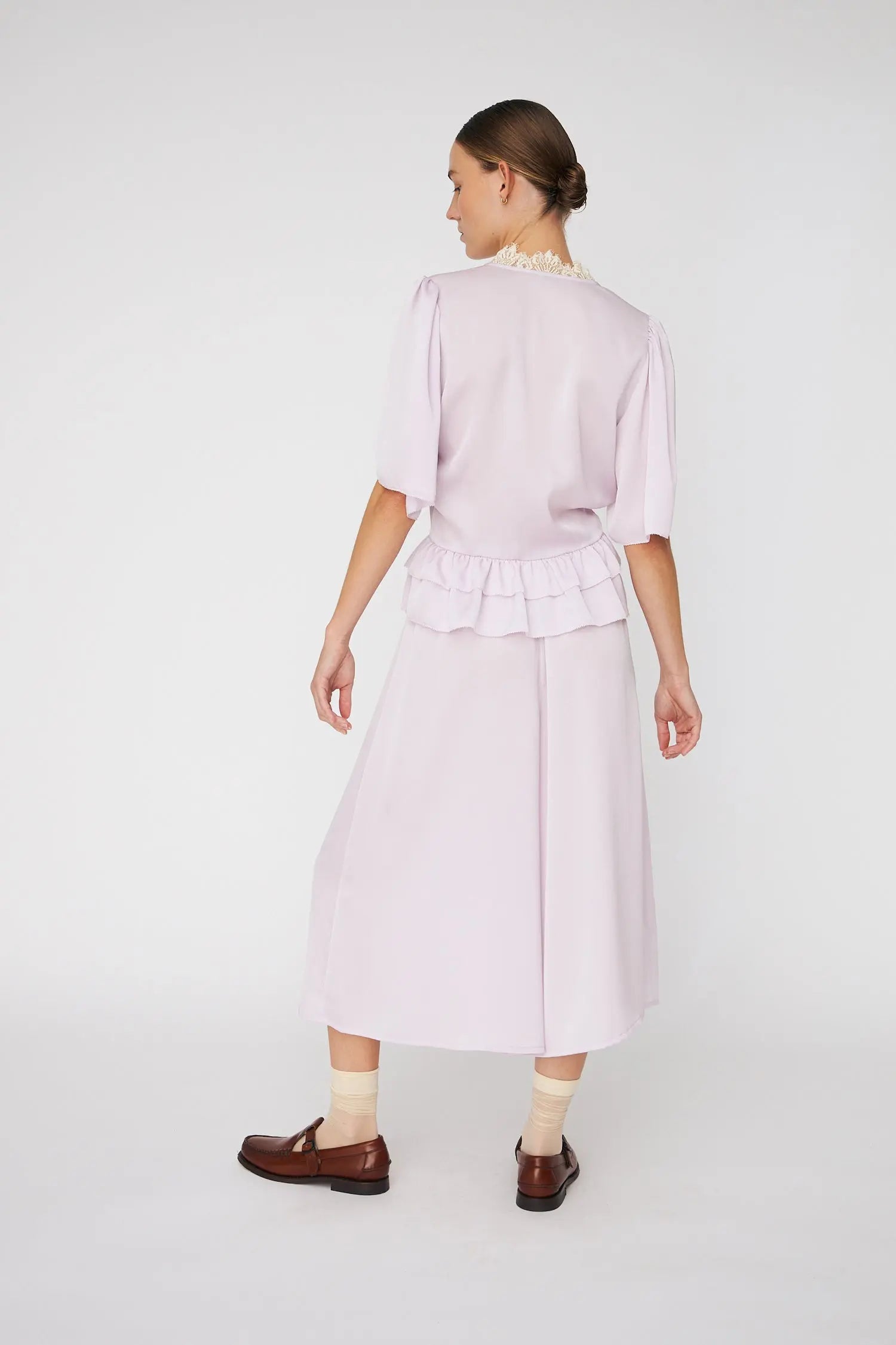 Stella Nova Delicate Tieband Blouse Blouse 523 Light Purple