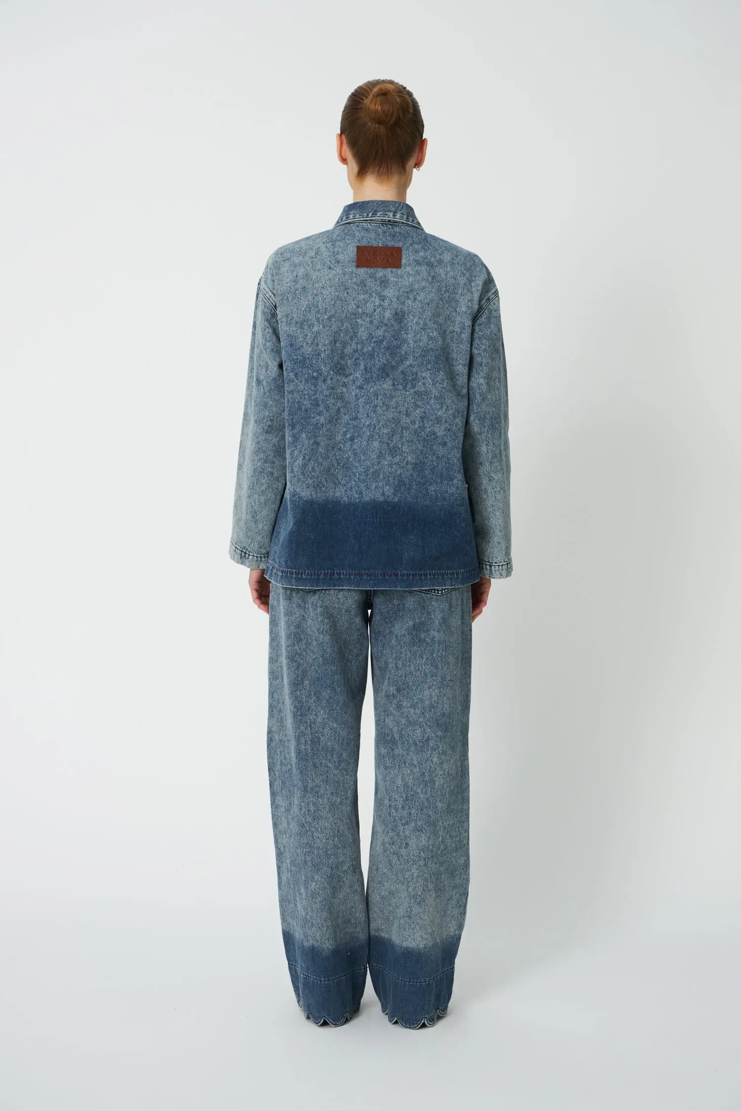 Stella Nova Dip dye Denim Shirt Shirt 305 Denim Blue