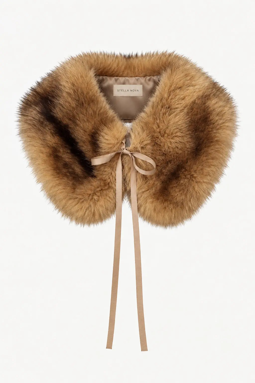 Stella Nova Faux Fur Collar Collar 869 Brown