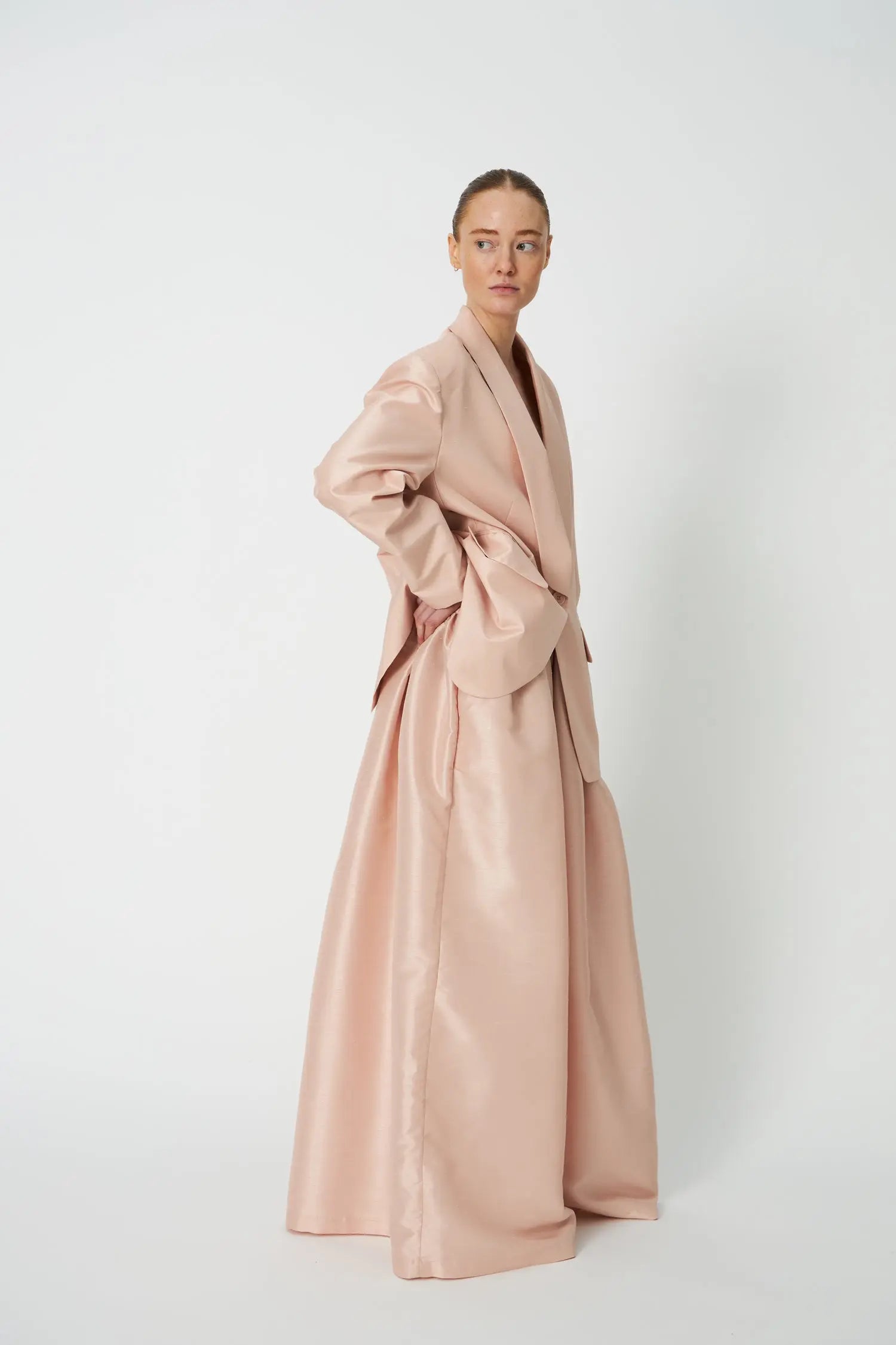 Stella Nova Festive Oversized Blazer Blazer 528 Rose Dust