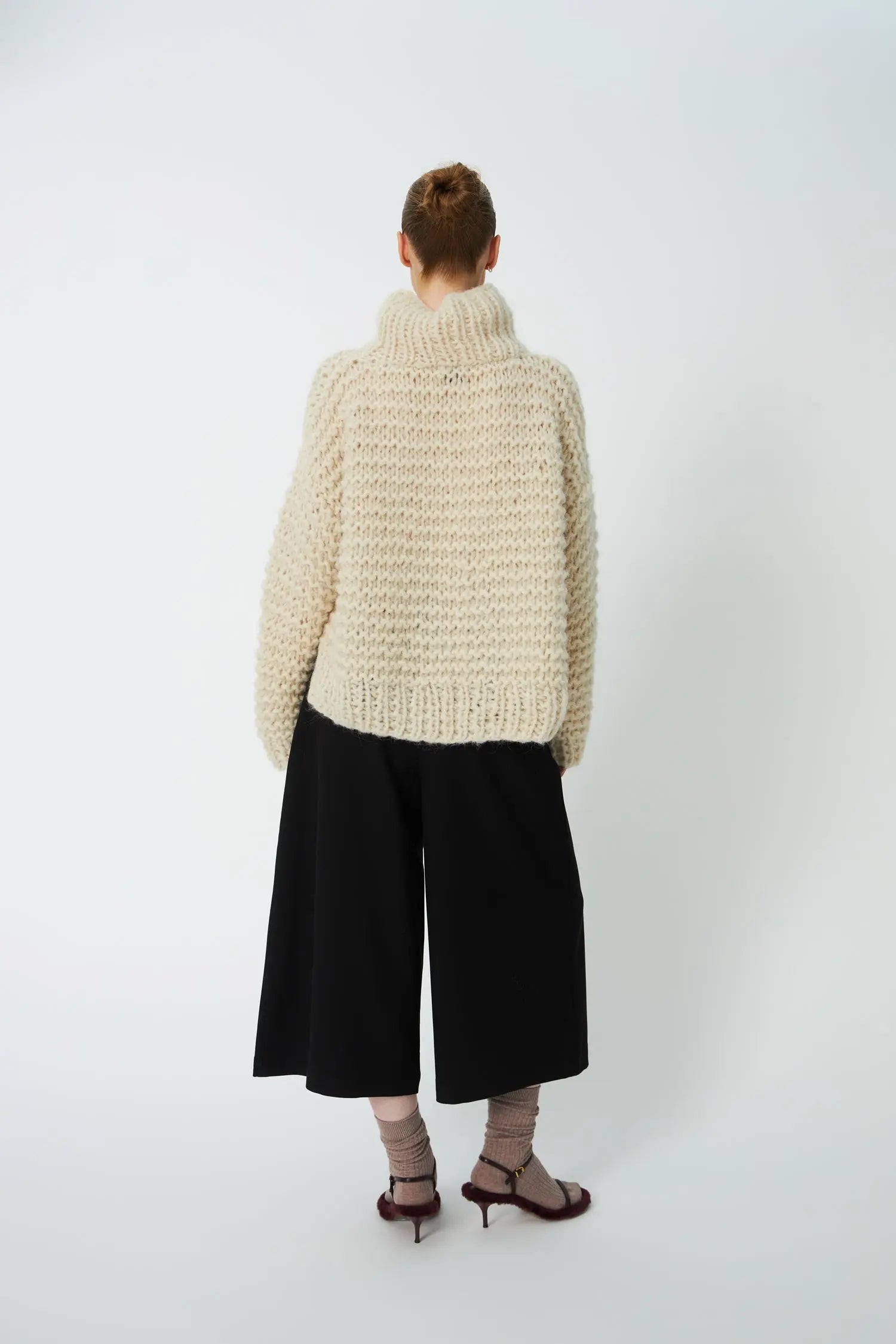 Stella Nova Handknitted Peru Sweater Sweater 029 Creme