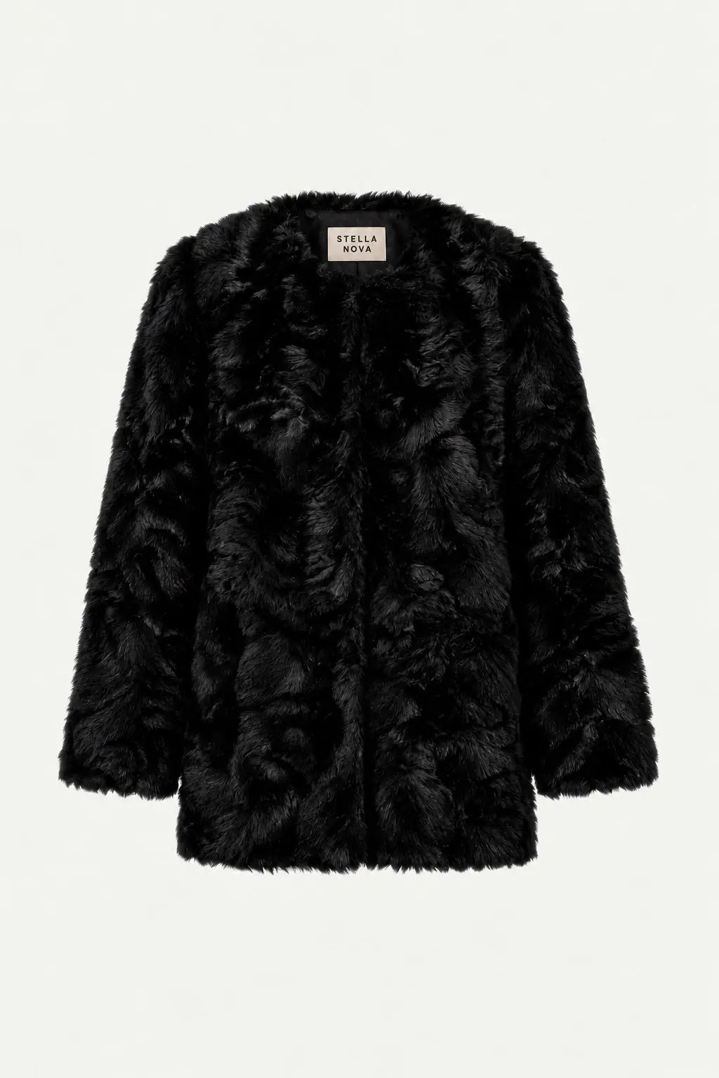 Stella Nova Imitated Fur Jacket Jacket 999 Black