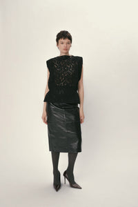 Lace Top - Black