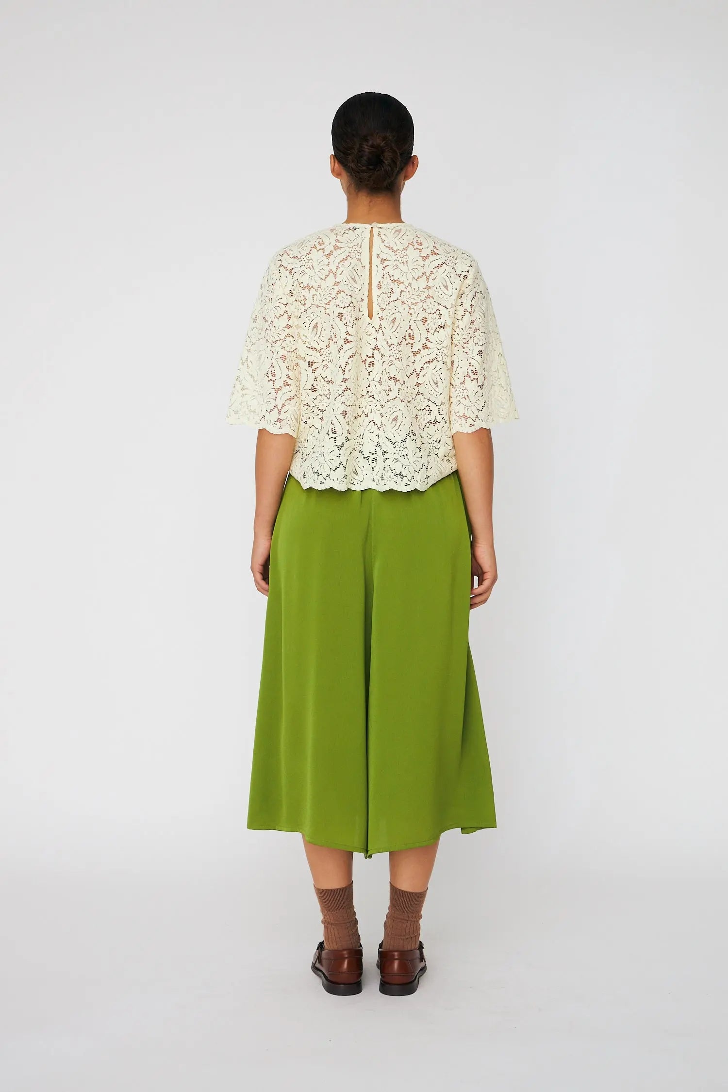 Stella Nova Lace Top Top 133 Soft Yellow