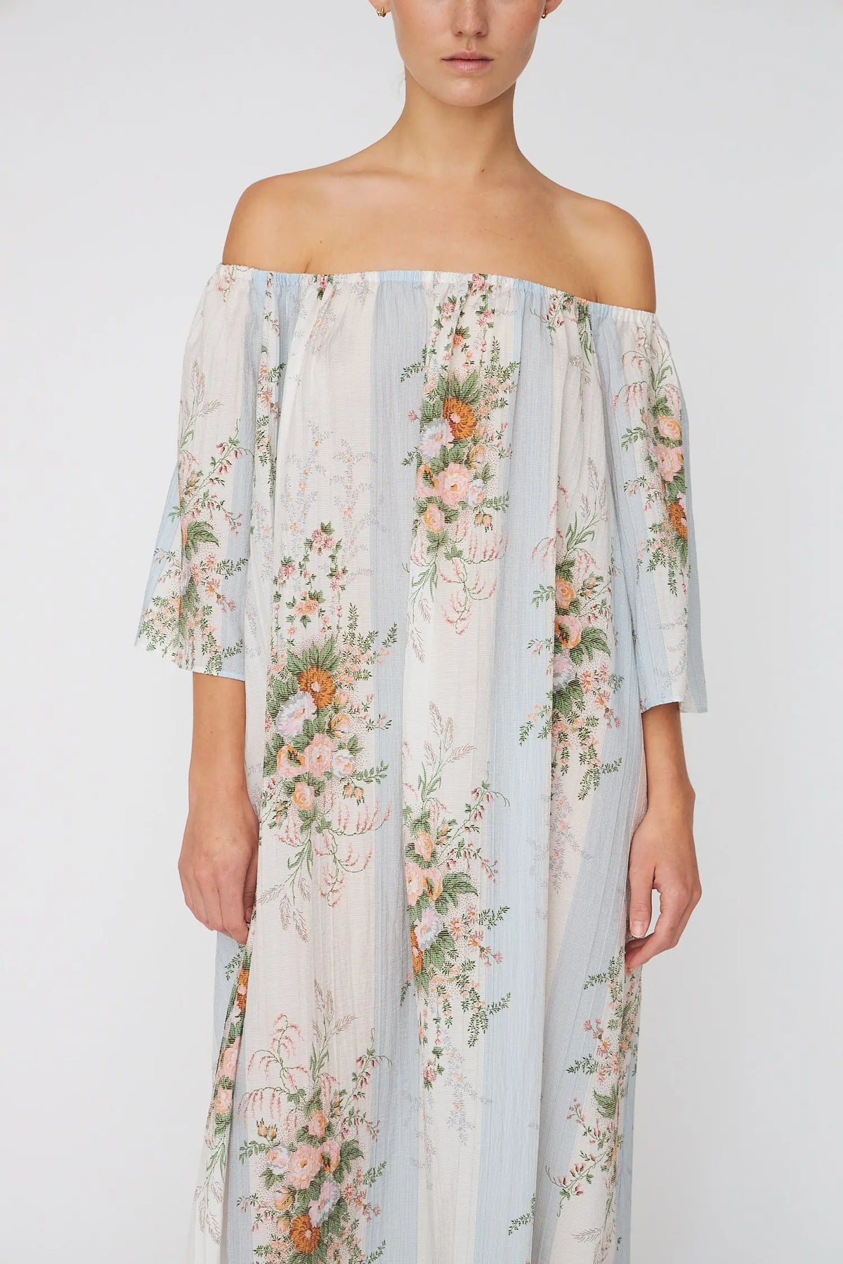 long dress loose Maxi with drop Shoulders French 36 Size:34W30L The best time of Notched