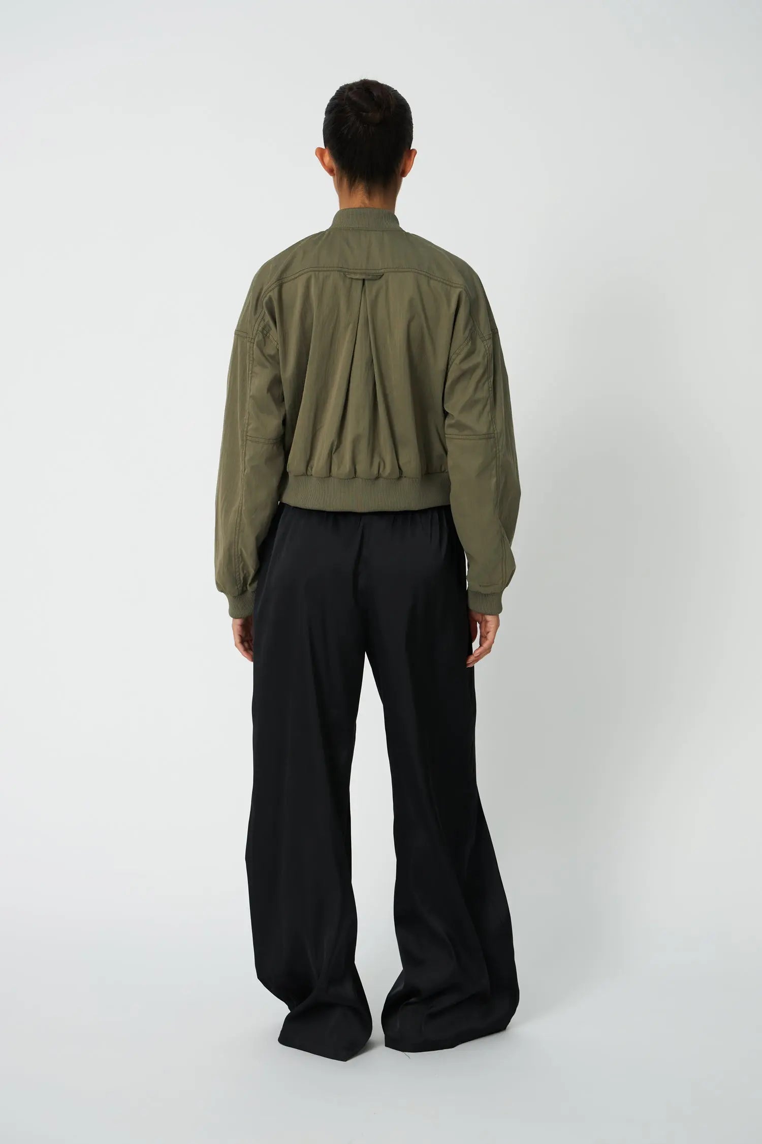 Stella Nova Loose Pants with Elastic Waist Pants 999 Black