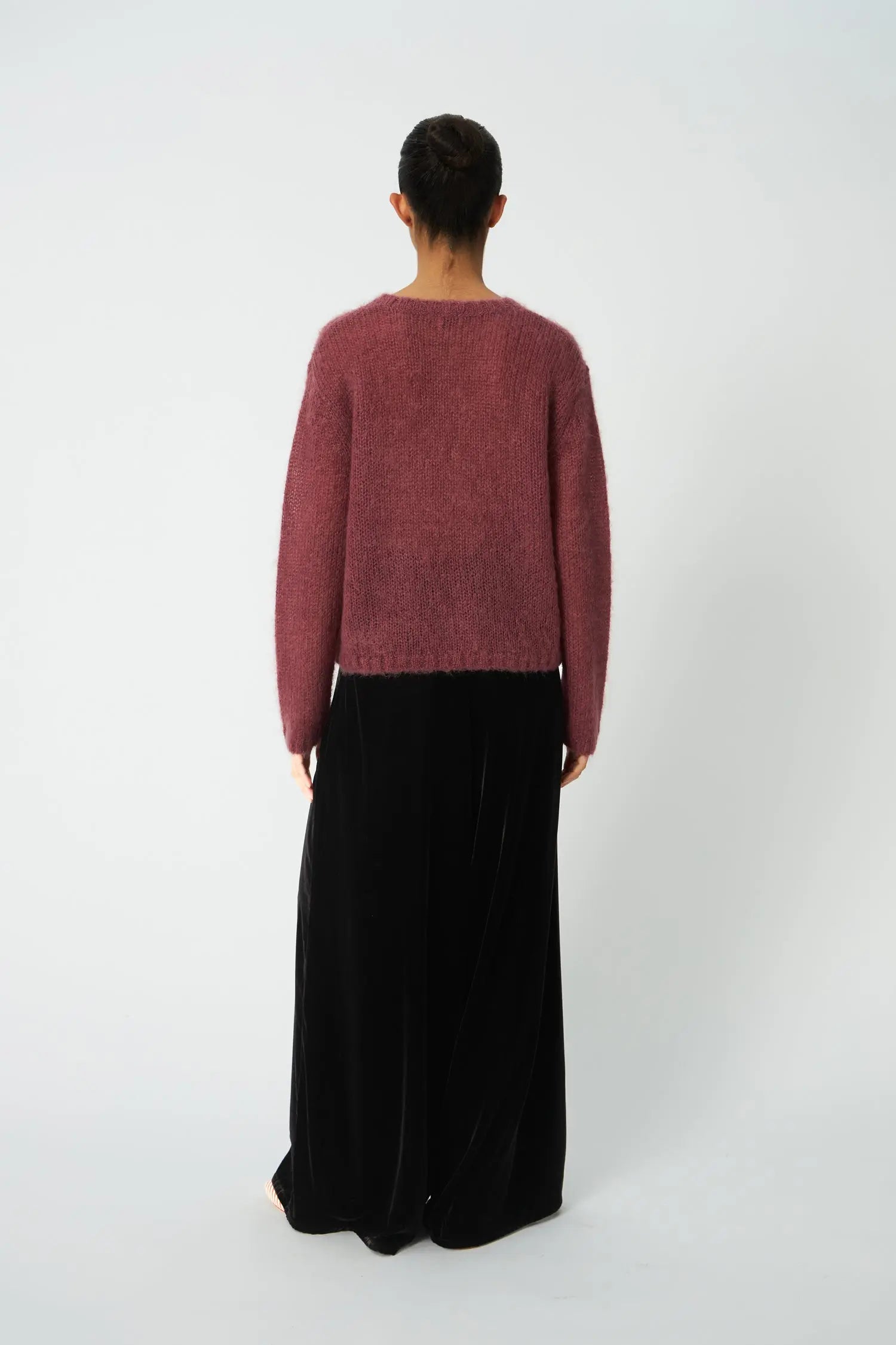 Stella Nova Luxury Mohair Sweater Sweater 528 Rose Dust