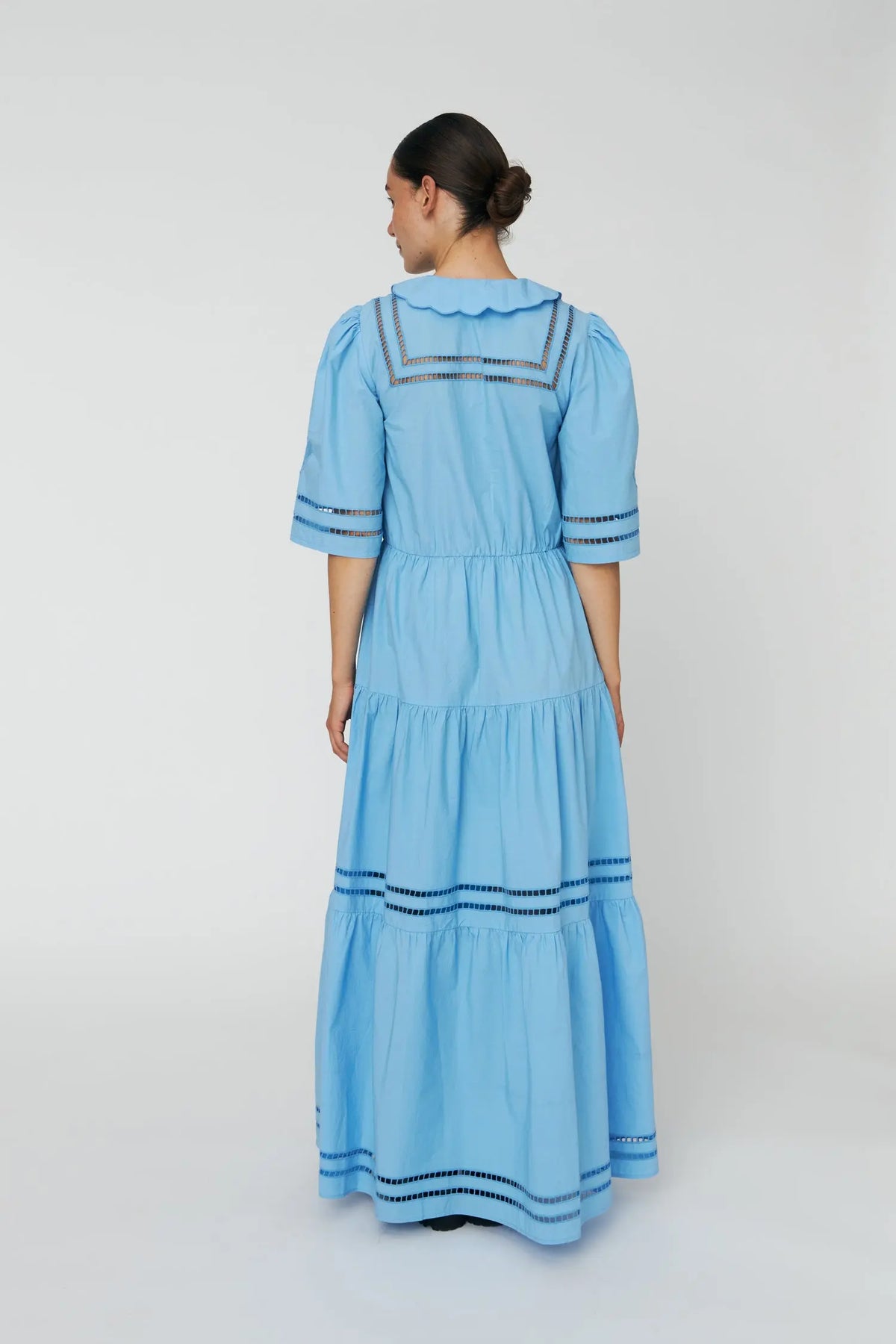 maxi dresses with short sleeves Fitted dress :: LICHI Arnsht is a brand that focuses on creating exquisite R.Vivimos Women's Summer Maxi Off-Shoulder
