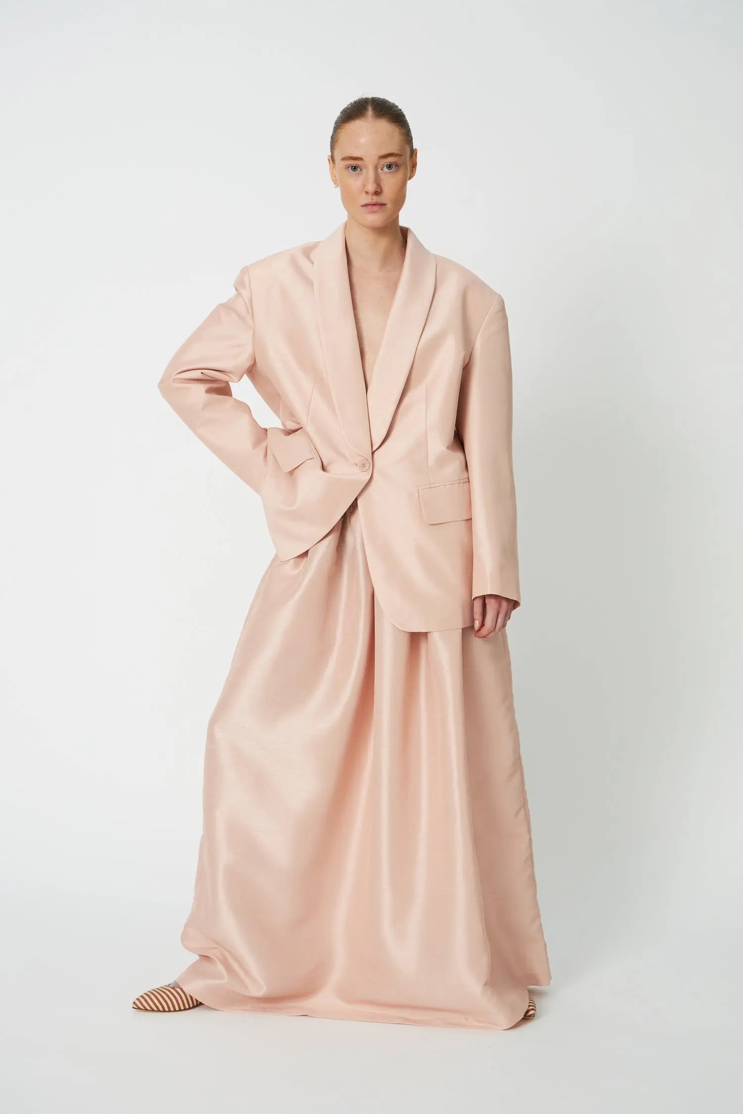 Stella Nova Maxi Skirt Skirt 528 Rose Dust