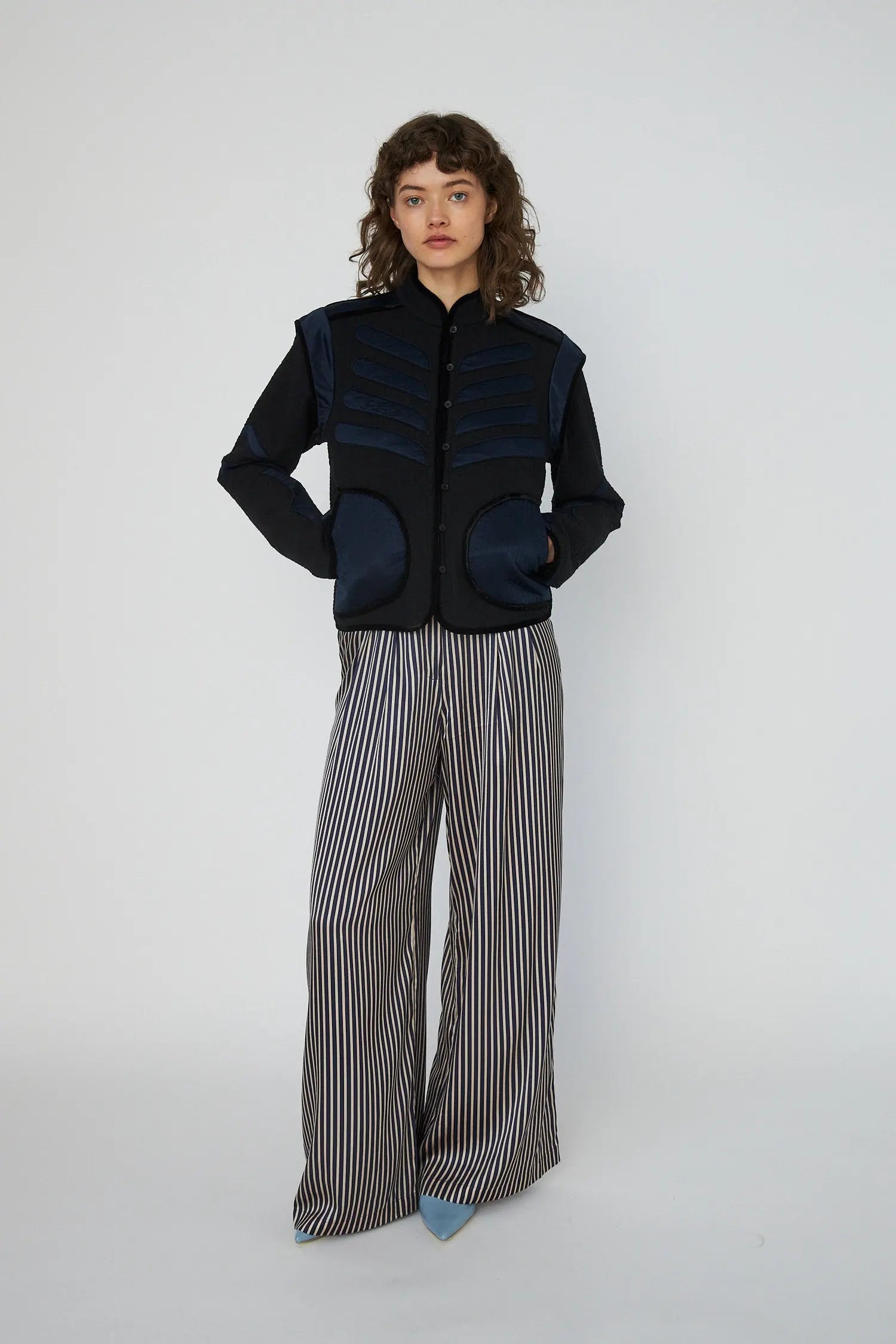 Stella Nova Moon and Star Embroidered Jacket Jacket 999 Black