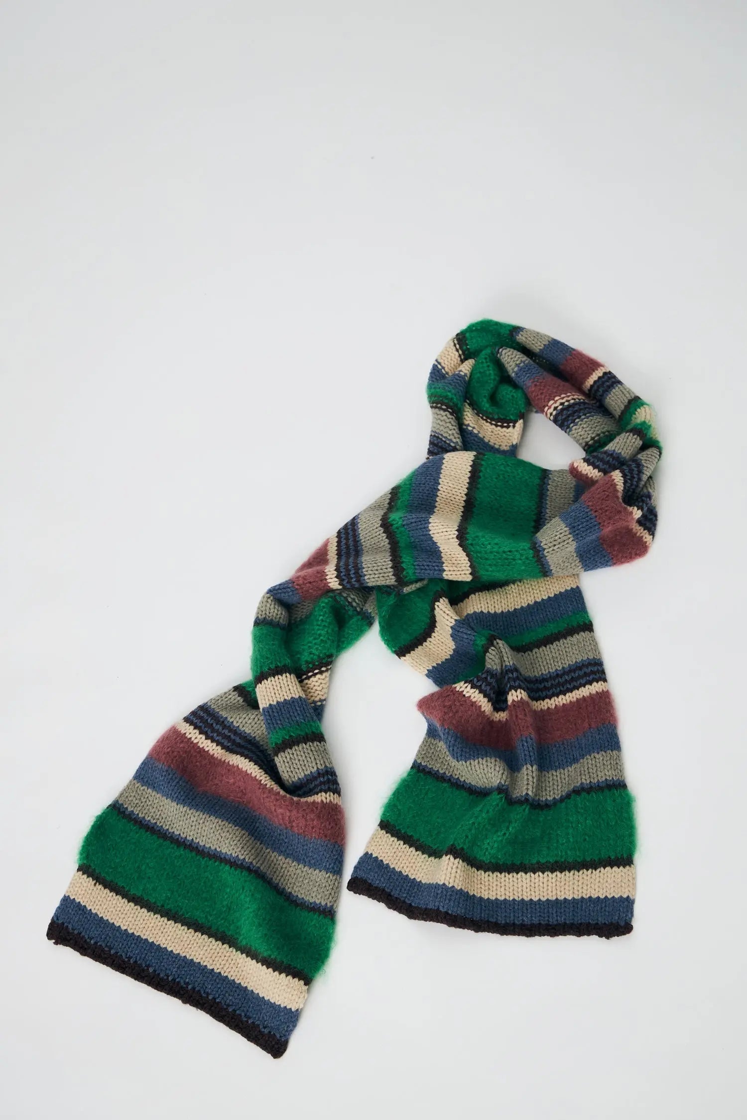 Stella Nova Multi Striped Scarf Scarf 530 Multicolour