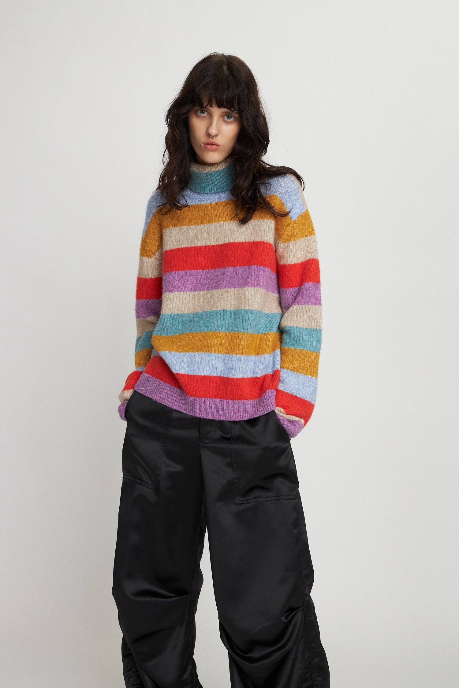 Stella Nova Multicolour Stripe Knit Sweater 530 Multicolour