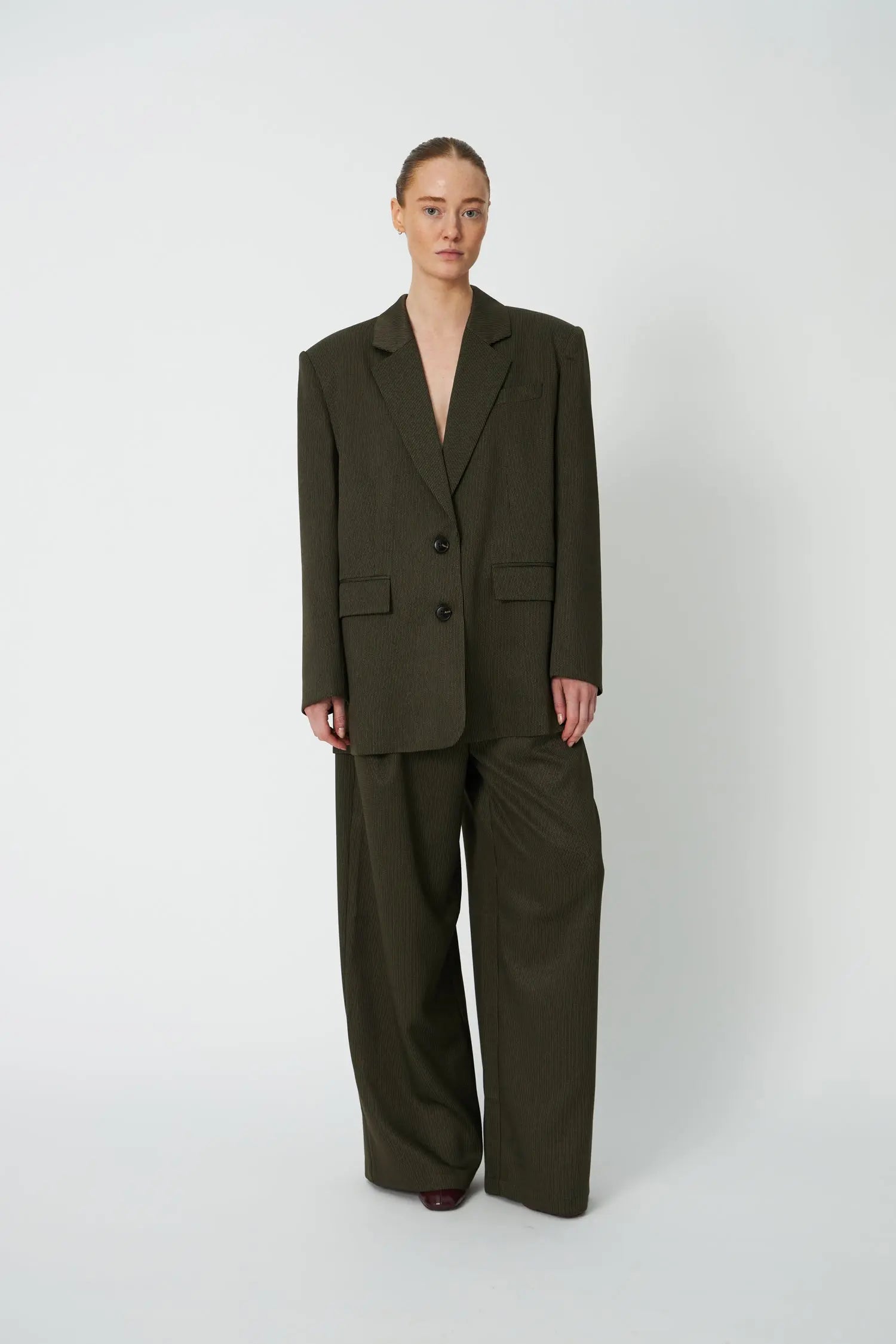 Stella Nova Oversized Blazer Blazer 258 Army