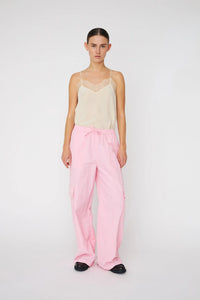 Oversized Caravan Bukser - Pink