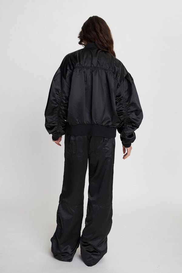 Stella Nova Oversized bomber jacket Jacket 999 Black