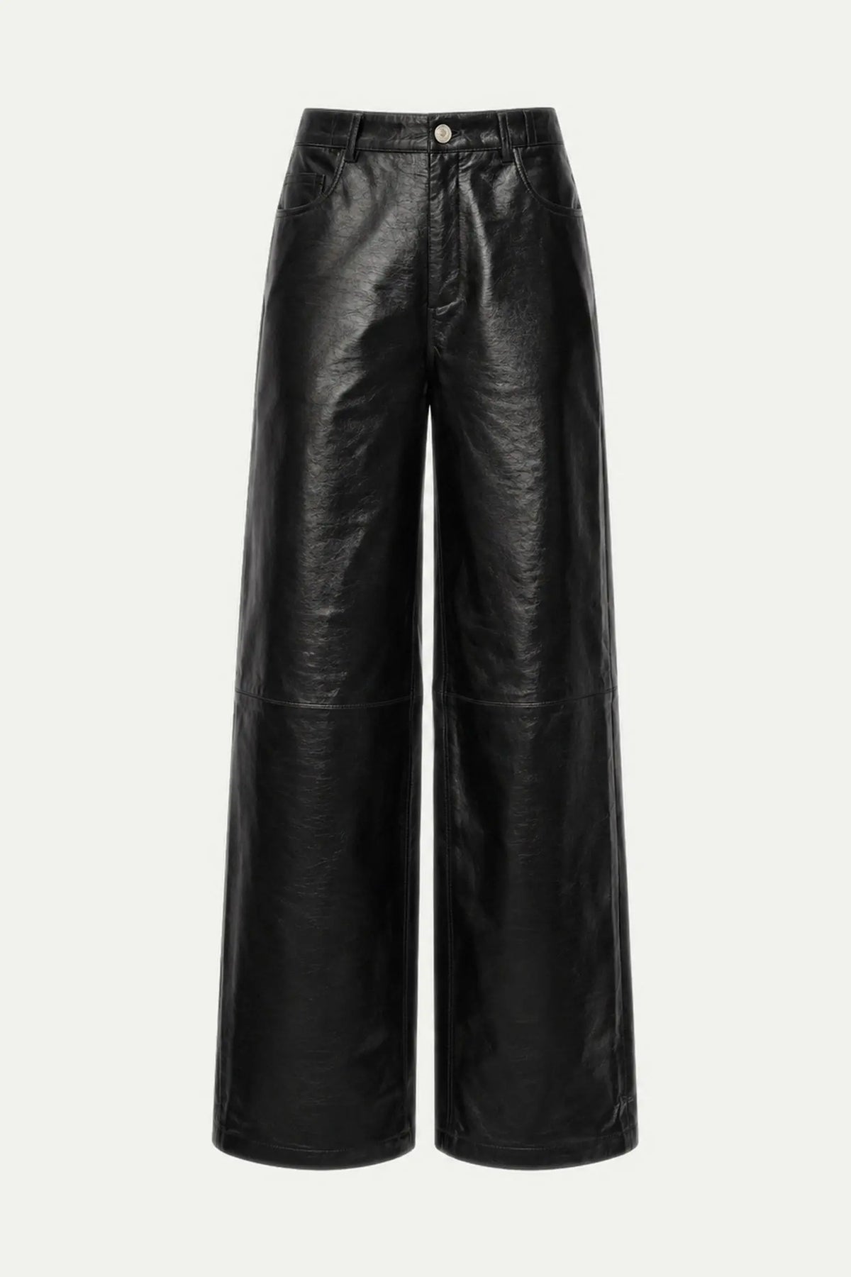 Stella Nova Patent Leather Pants Pants 999 Black