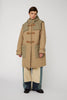 Quilted Duffel Coat - Olive