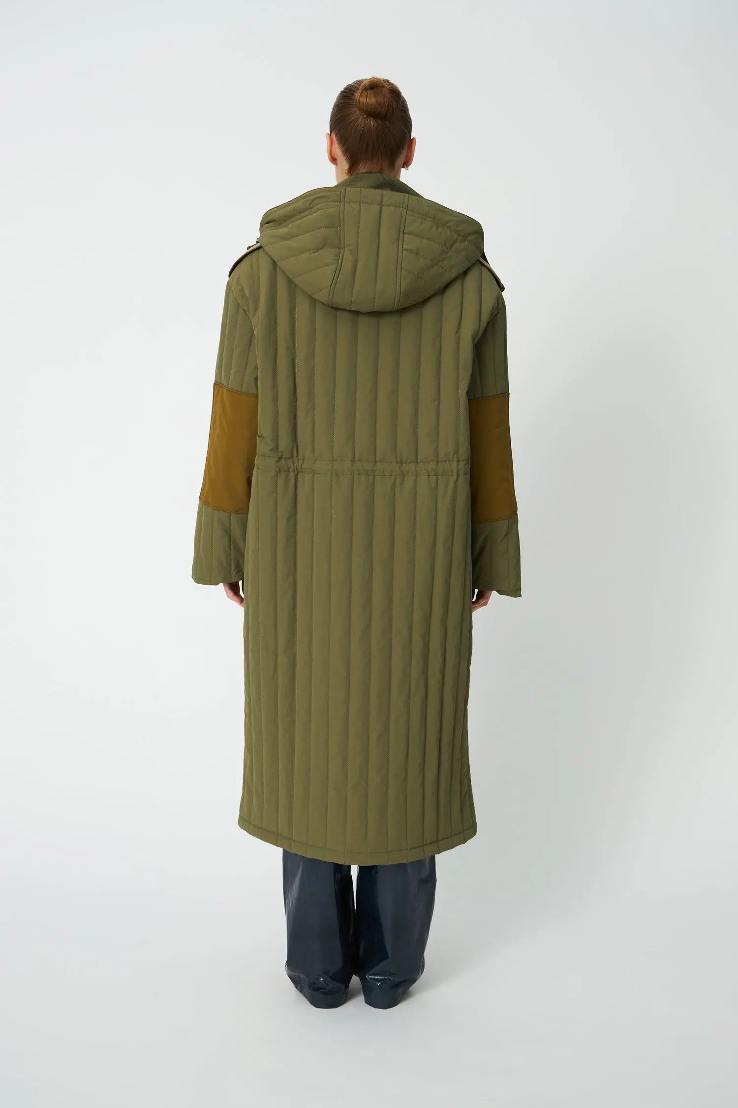 Stella Nova Quilted Parka Coat Coat 258 Army