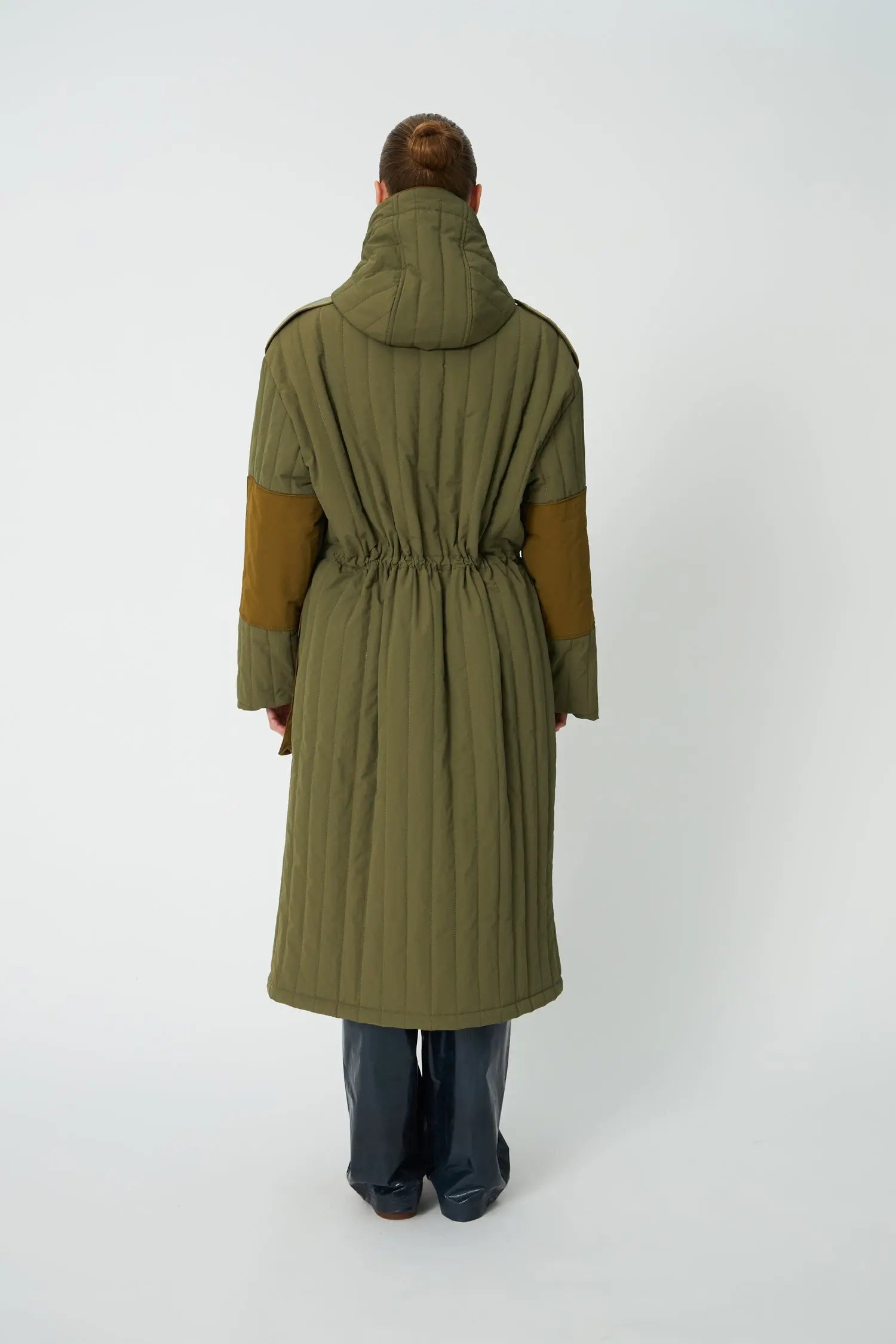 Stella Nova Quilted Parka Coat Coat 258 Army