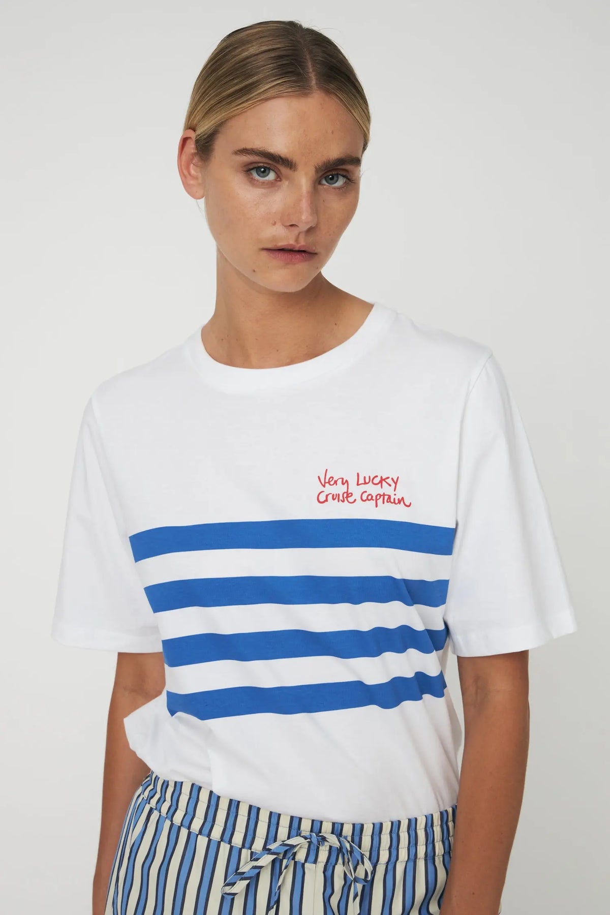 Stella Nova STELLA NOVA Printed T-shirt T-shirt 001 White