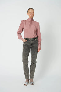 Silk Blouse - Rose Toned