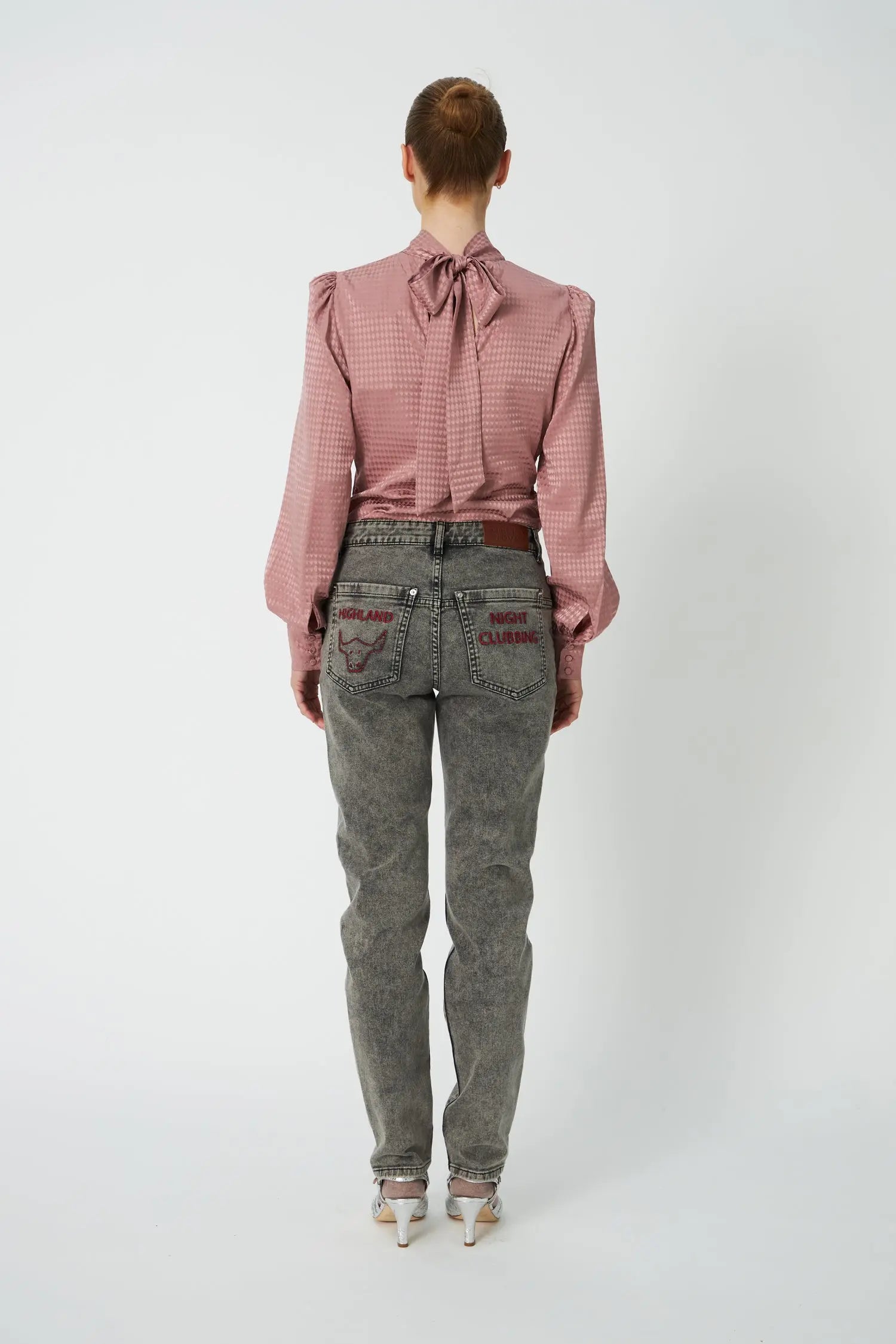 Stella Nova Silk Blouse Blouse 077 Rose Toned