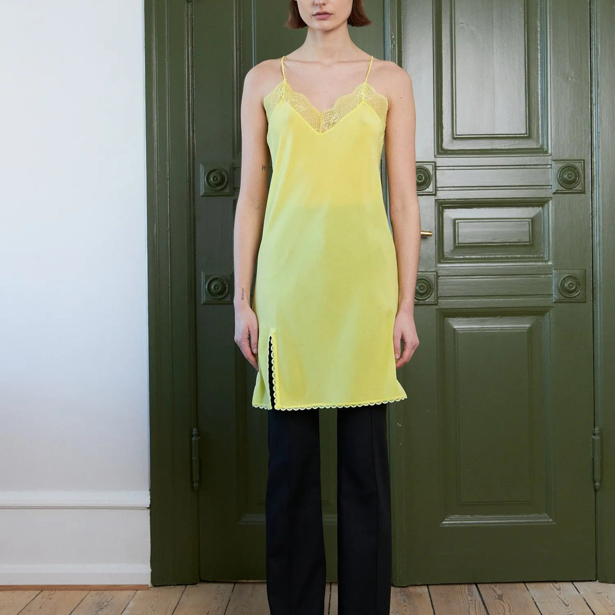 Silk slip dress