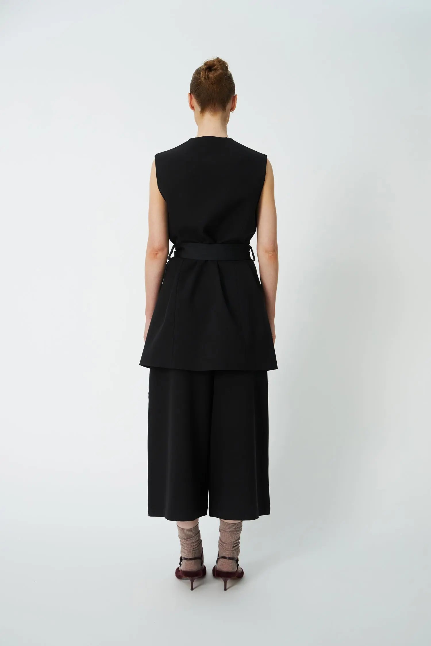Stella Nova Sleeveless Short Dress Dress 999 Black