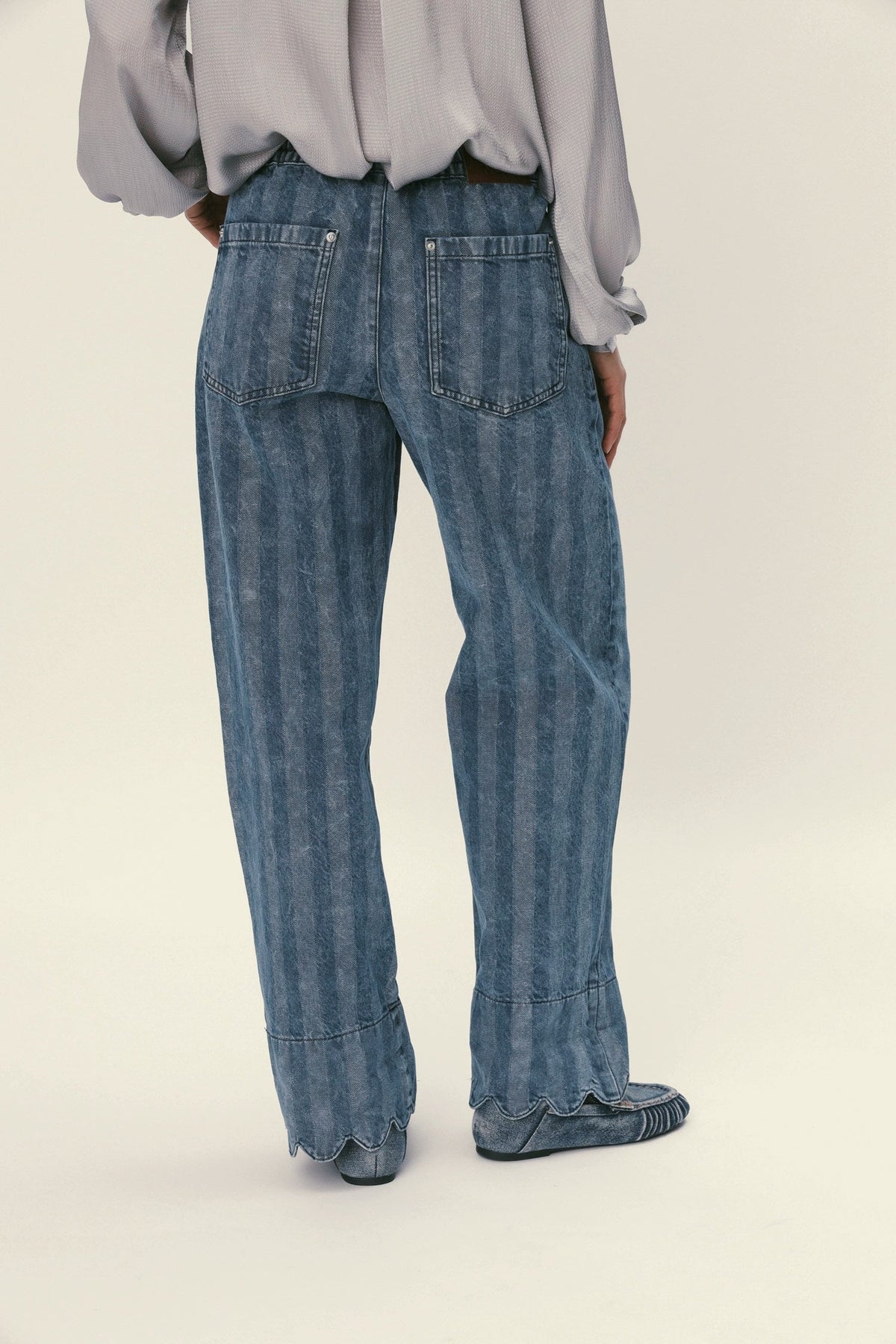 Stella Nova Striped Washed Pants Pants 239 Soft Stripes