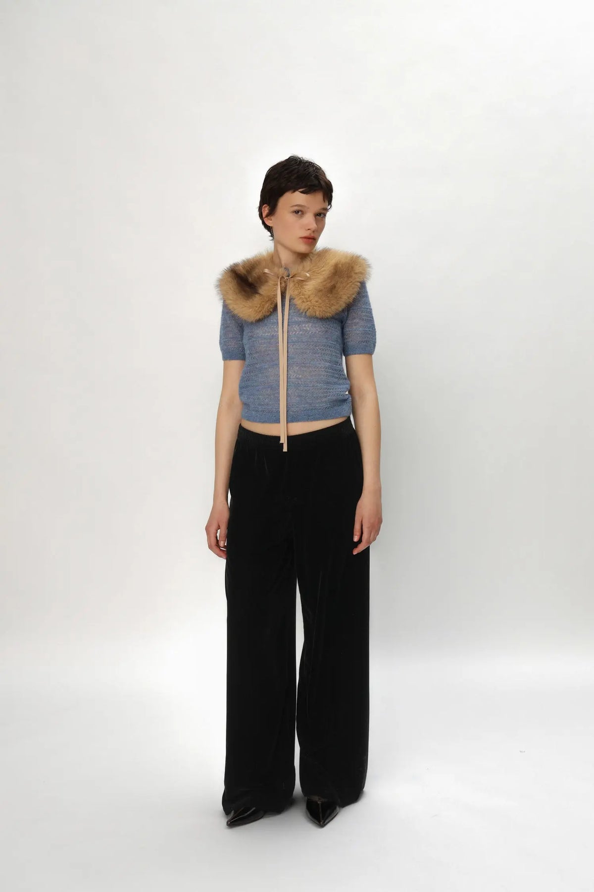Stella Nova Velvet Pants Pants 999 Black
