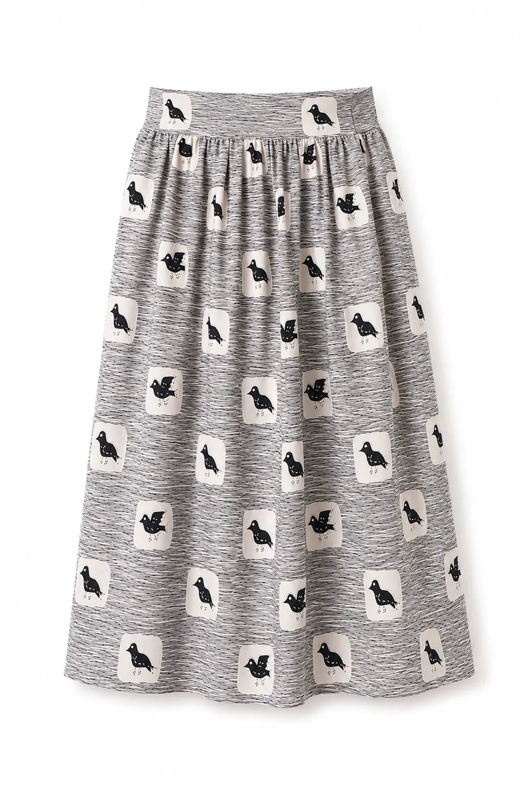 Stella Nova Voluminous midi skirt Skirt 558 Pale Pink