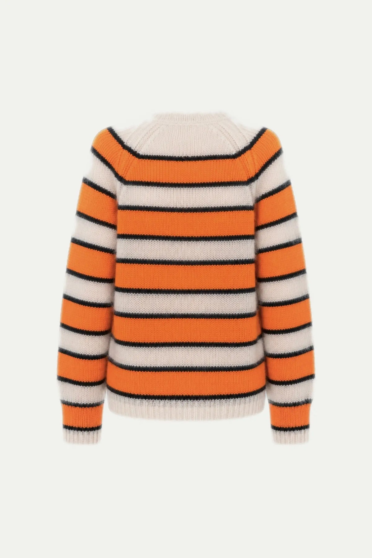 Stella Nova Wool Mix Mohair Sweater Coatigan 748 Bright Orange