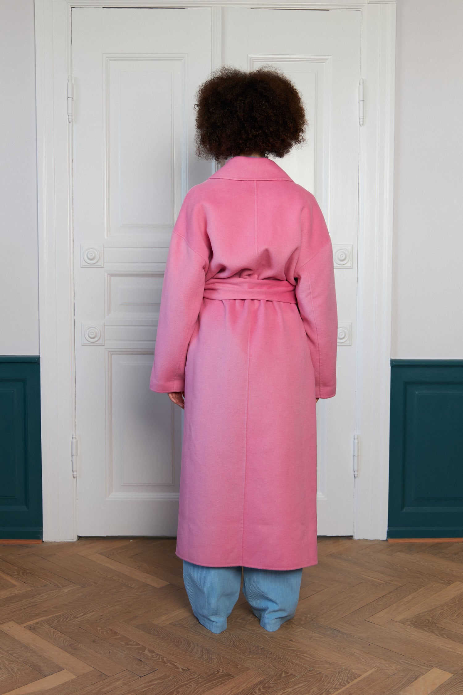 Stella Nova Wool mix coat Coat 465 Pink