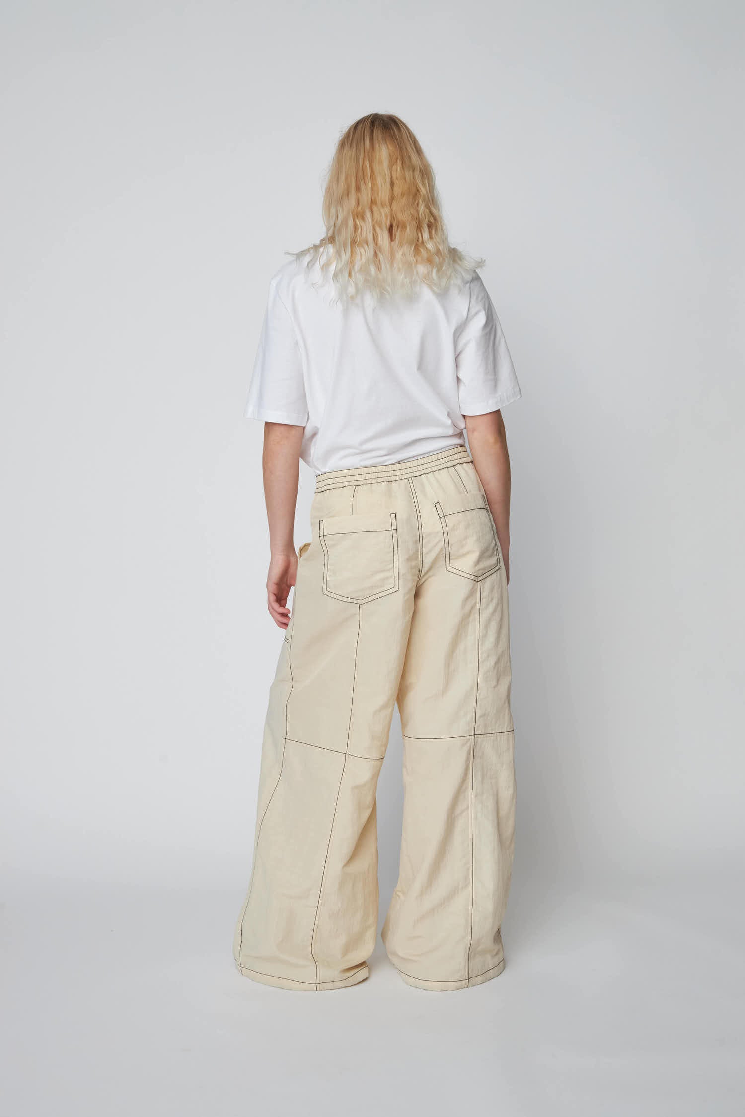 Stella Nova Workwear Oversized Pants Pants 019 Ecru