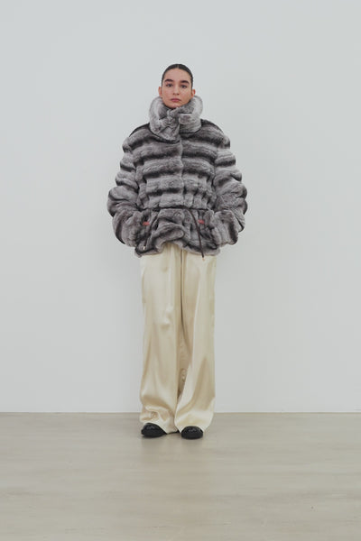 Stella Nova Faux Fur Jacket Jacket 292 Fall Grey