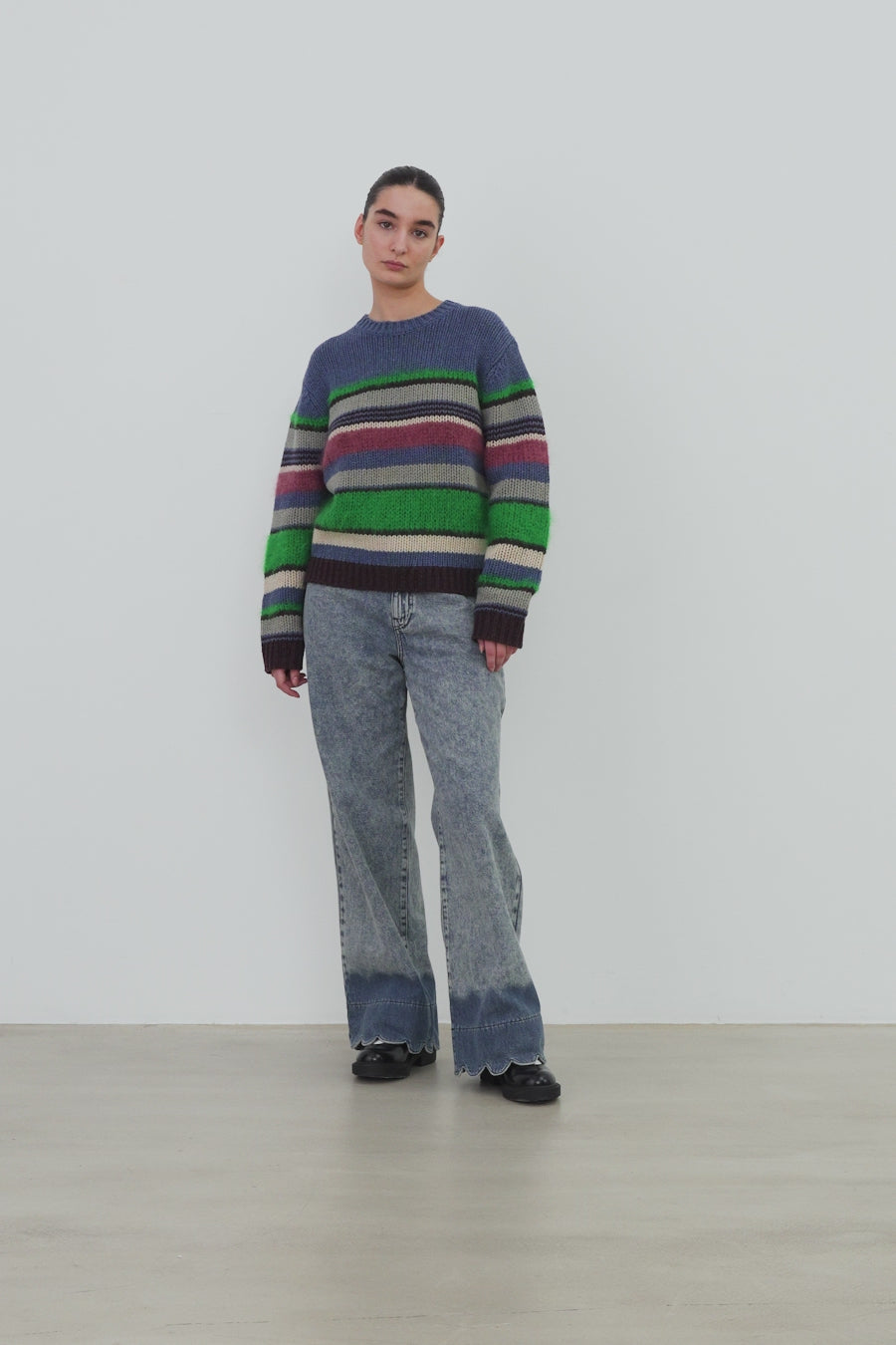 Stella Nova Multi Striped Sweater Sweater 530 Multicolour