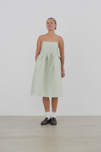 Stella Nova Bubble Dress with Straps Dress 236 Mint Tea
