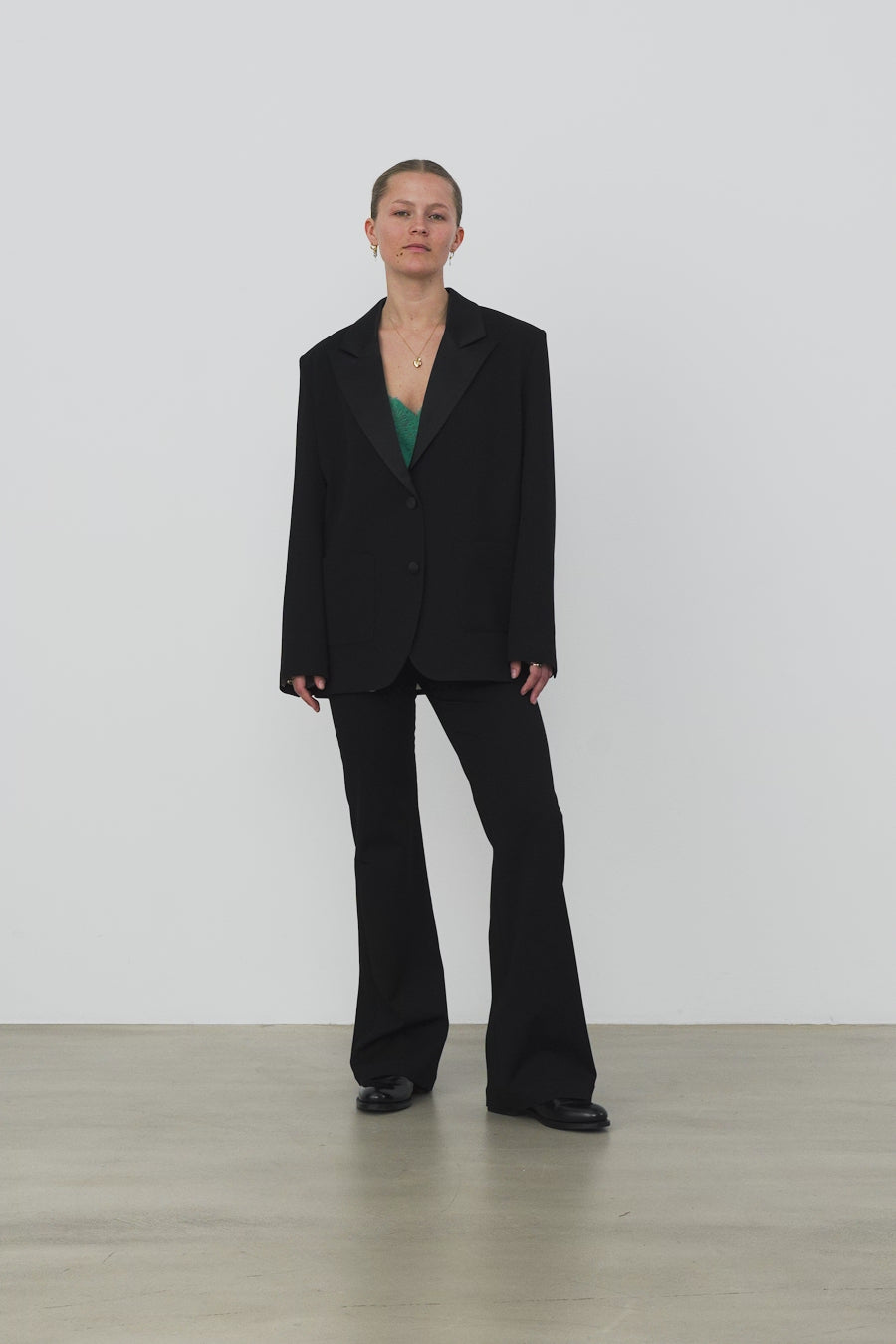 Stella Nova Tuxedo Blazer Blazer 999 Black
