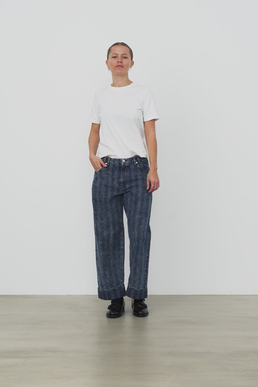 Stella Nova Striped Washed Pants Pants 239 Soft Stripes