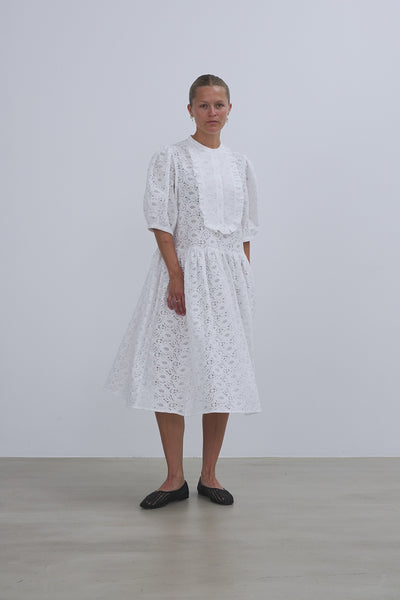 Stella Nova Cotton Lace Dress Dress 001 White