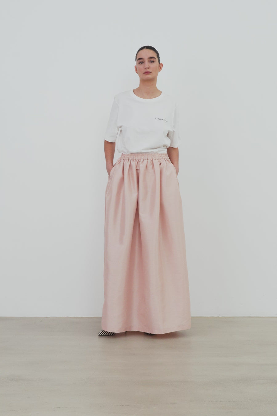 Stella Nova Maxi Skirt Skirt 528 Rose Dust
