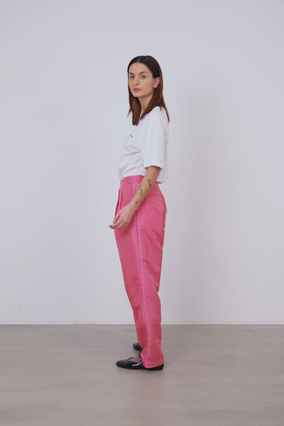 Stella Nova Crispy pleated pant Pants 465 Pink