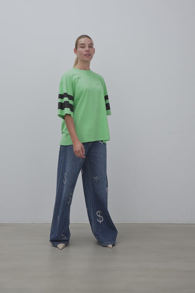 Stella Nova Oversized T-shirt T-shirt 202 Tea Green