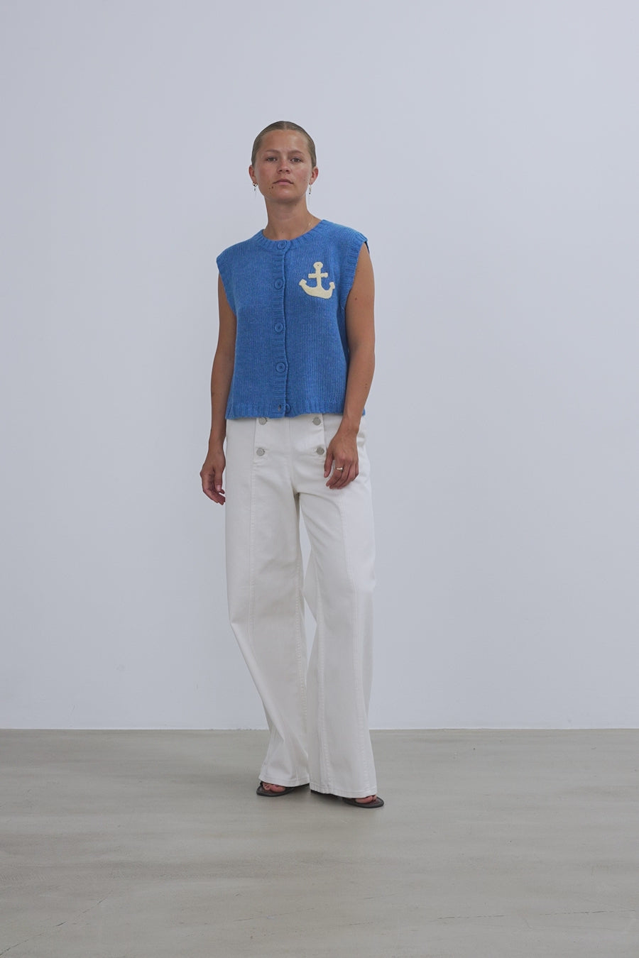 Stella Nova Anchor vest Vest 300 Blue Sea